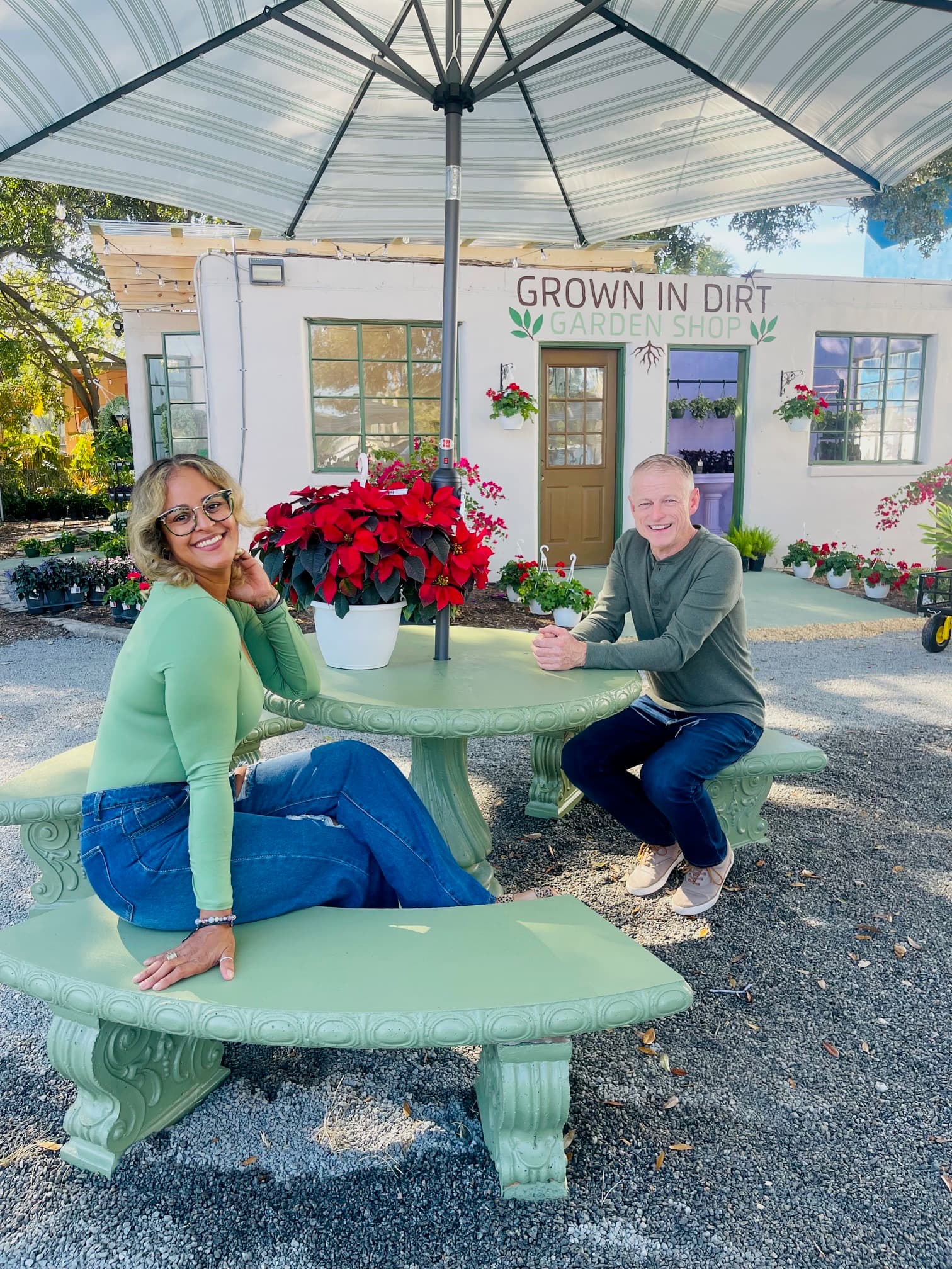 The shopfront of Grown In Dirt